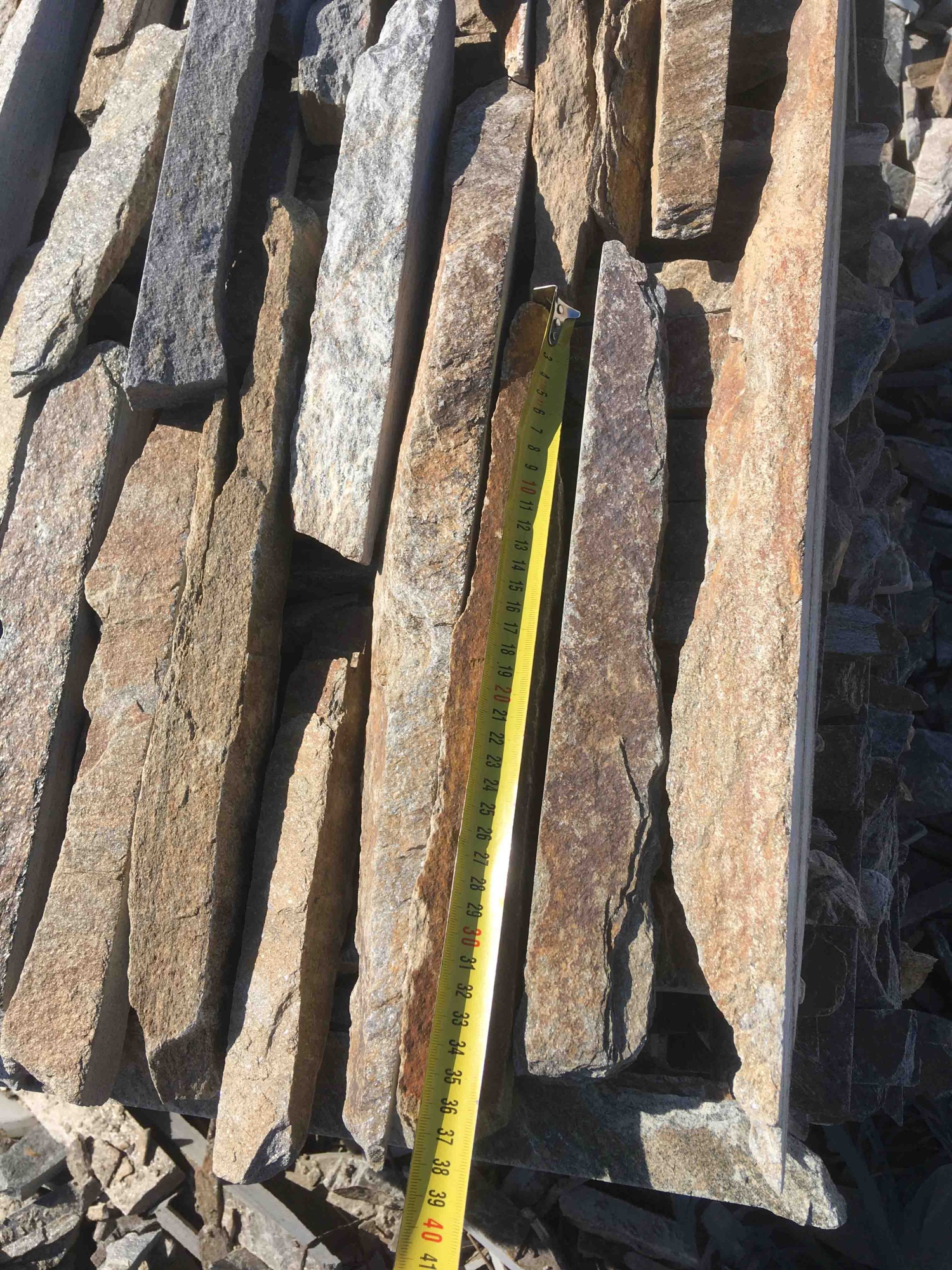 Горбушка златолит мультиколор для облицовки купить в Брянске