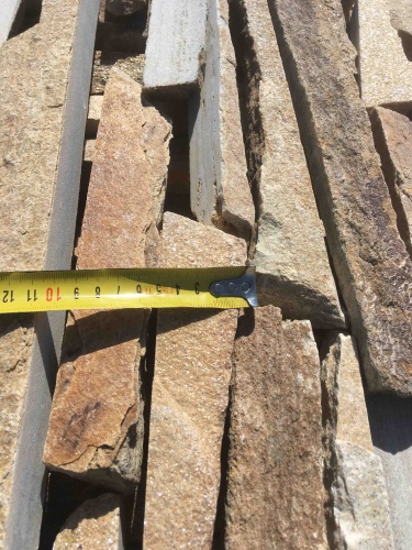 Горбушка златолит золотистый для облицовки купить в Брянске