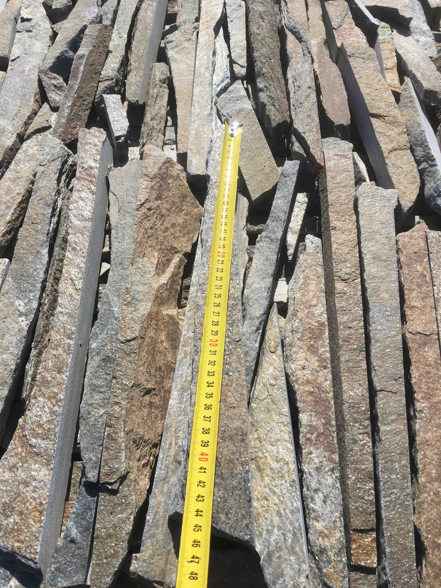 Горбушка златолит мультиколор для облицовки купить в Брянске