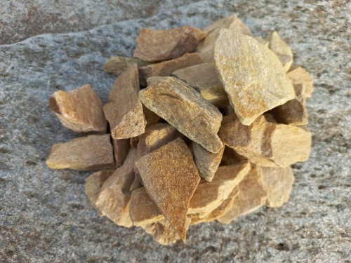 Златолит жёлтый декоративная каменная крошка купить в Брянске