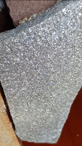 Плитняк златолит серебристый для цоколя, отмостки купить в Брянске